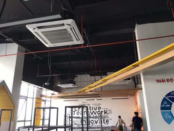 THI CÔNG ỐNG CHỜ ĐIỀU HÒA ĐÚNG KỸ THUẬT