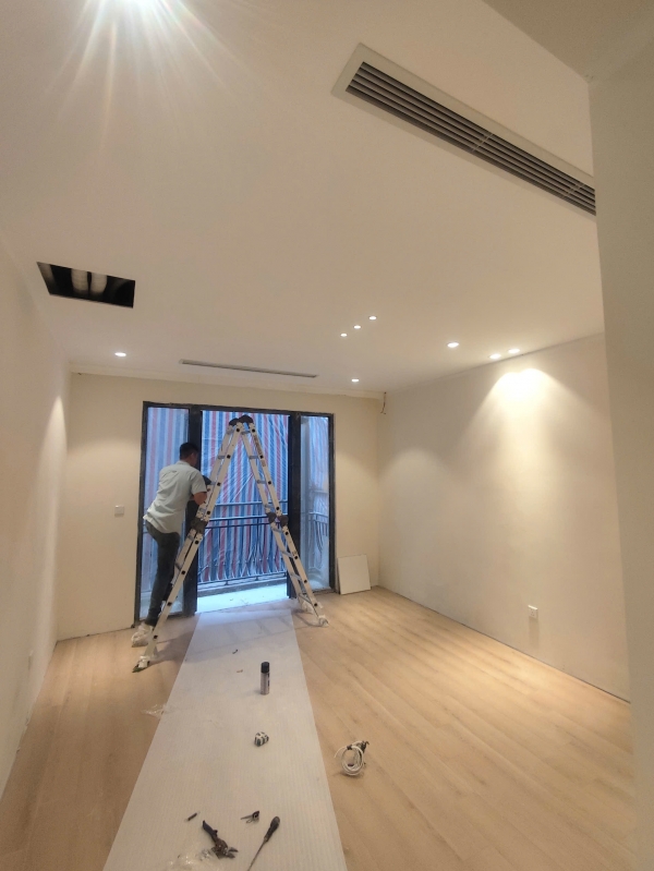 HOÀN THIỆN HỆ THỐNG ĐIỀU HÒA NỐI ỐNG GIÓ DAIKIN CHO CĂN LIỀN KỀ TẠI VINHOMES OCEAN PARK