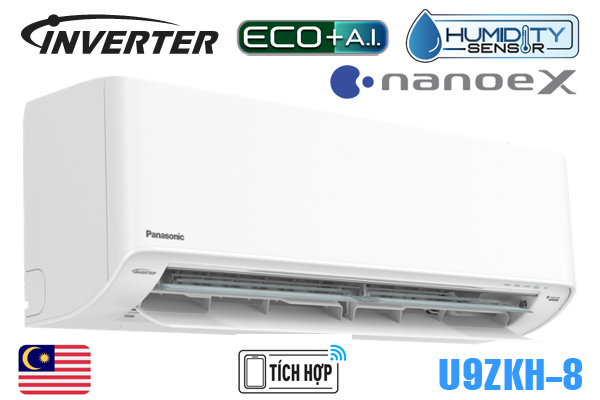 Điều hòa Panasonic 9.000BTU 1 Chiều Inverter U9ZKH-8