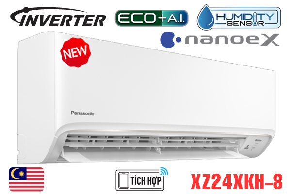 Điều hòa Panasonic 24000 BTU 2 Chiều Inverter XZ24XKH-8
