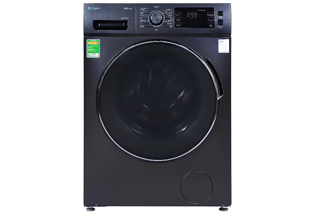 Máy Giặt Casper Inverter  cửa ngang 9.5Kg WF-95I140BGB