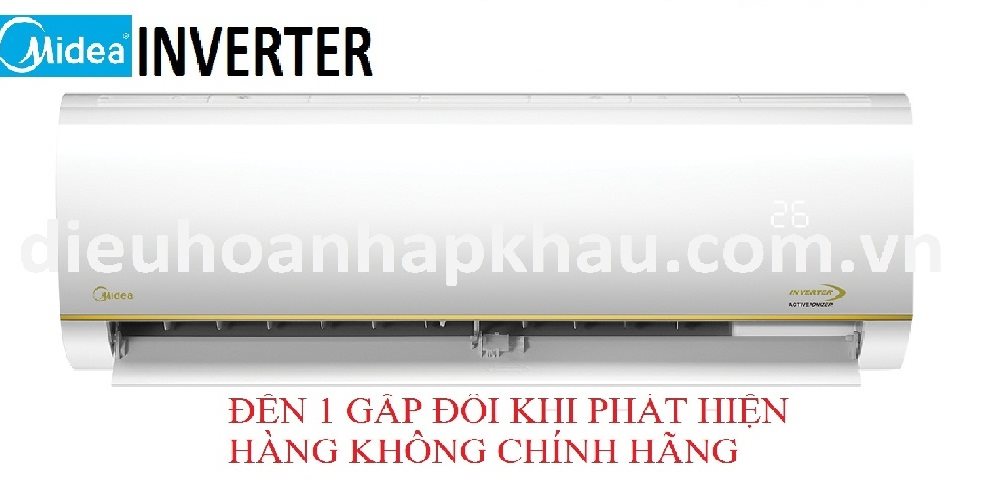 Điều hòa Midea Inverter 9000btu 1 chiều MSAF6-10CRDN8 gas R32 mới